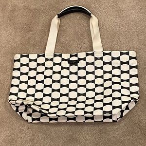 Kate Spade Black and White Bowtie Tote
